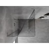 Mexen Mist L Duo cabine de douche pivotante 100 x 100 cm, transparent, chrome - 8A4L-100-100-01-00