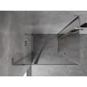 Mexen Mist L Duo cabine de douche pivotante 120 x 100 cm, transparent, chromé - 8A4L-120-100-01-00