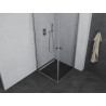 Mexen Pretoria Duo cabine de douche à battant 100 x 100 cm, transparent, chromé - 852-100-100-02-00