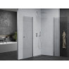 Mexen Pretoria Duo cabine de douche à battant 100 x 100 cm, transparent, chromé - 852-100-100-02-00