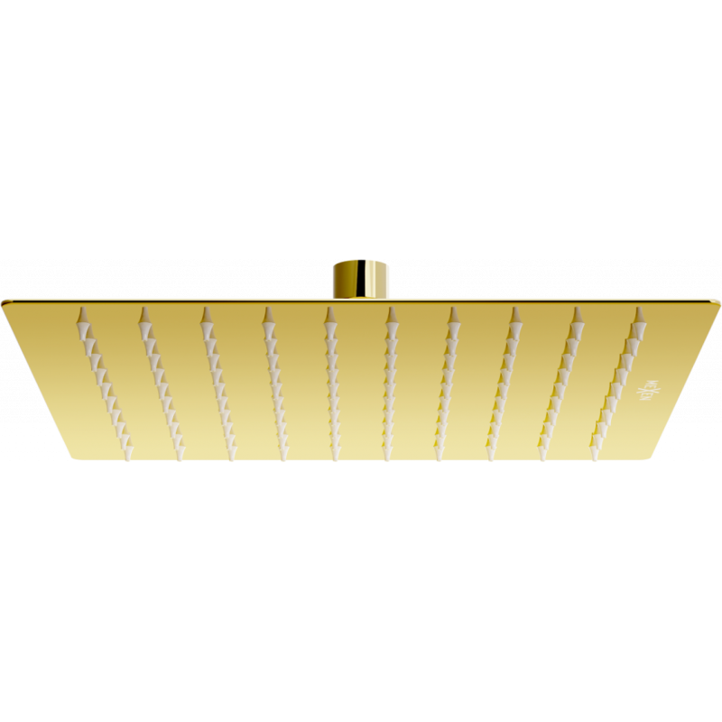 Mexen Slim pomme de douche 25 x 25 cm, dorée - 79125-50