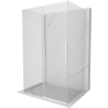 Mexen Rox-3S cabine de douche 3 parois coulissante 115 x 90 cm, transparente, blanche - 8C2-115-090-20-00-3S