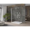 Mexen Omega-3S cabine de douche 3 parois, coulissante 110x100 cm, transparent, chrome + receveur plat - 825-110-100-01-00-3s-40?
