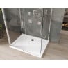 Mexen Omega-3S cabine de douche 3 parois, coulissante 110x100 cm, transparent, chrome + receveur plat - 825-110-100-01-00-3s-40?