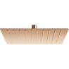 Mexen Slim douche de tête 25 x 25 cm, or rose - 79125-60