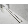 Mexen Flat 360° M13 siphon linéaire rotatif 2-en-1 60 cm, doré - 1510060-40