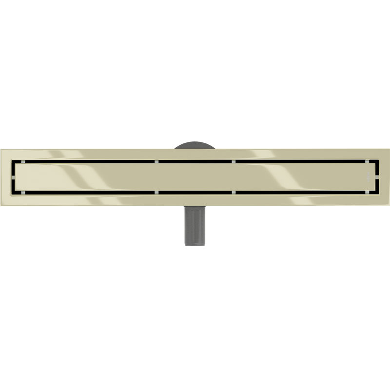 Mexen Flat 360° M13 évacuation linéaire rotative 2 en 1 70 cm, or - 1510070-40