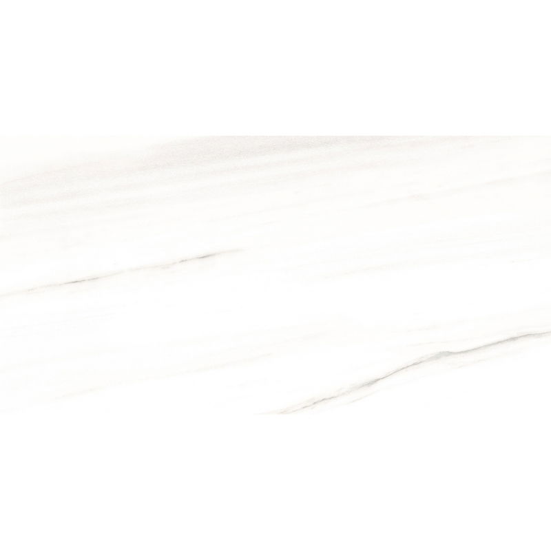 Mexen Lasa Échantillon blanc de grès émaillé rectifié G1, carreau de sol et mural 120 x 60 cm, brillant - TL103-00-S