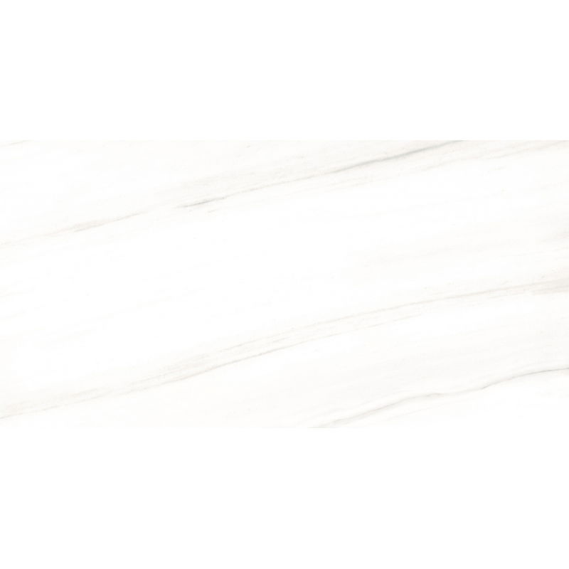 Mexen Lasa Échantillon blanc de grès émaillé rectifié G1, carreau de sol et mural 120 x 60 cm, brillant - TL103-00-S