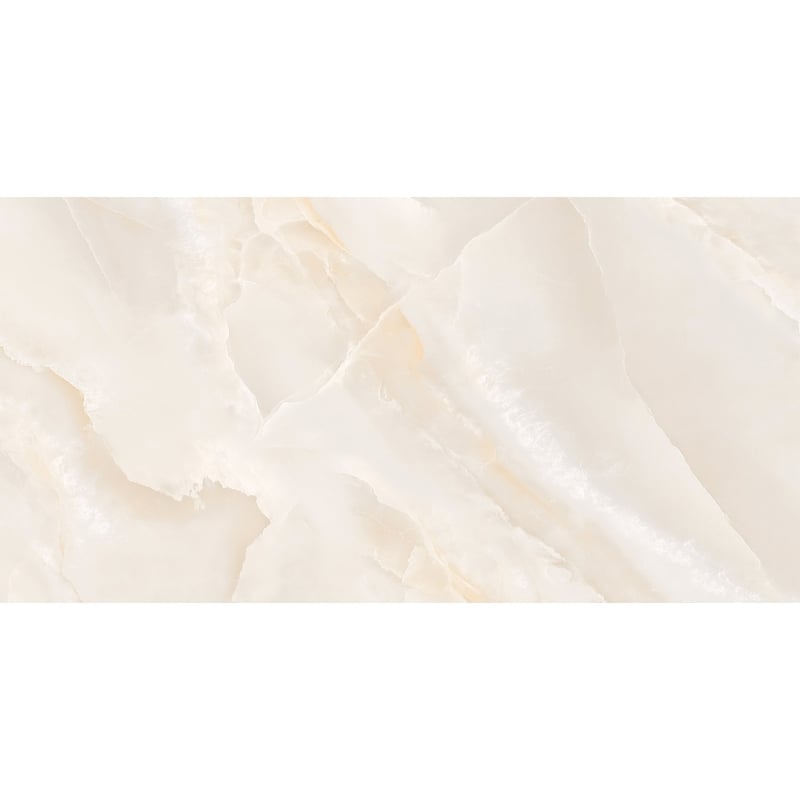 Mexen Polano Échantillon beige de grès cérame rectifié, carreau sol-mur, brillant - TL108-00-S