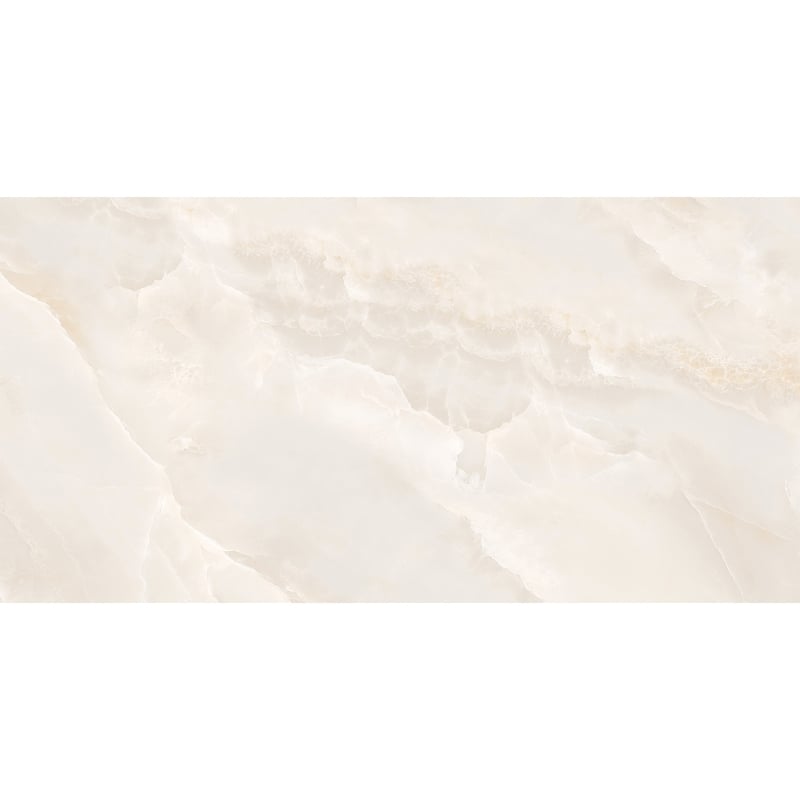 Mexen Polano Échantillon beige de grès cérame rectifié, carreau sol-mur, brillant - TL108-00-S