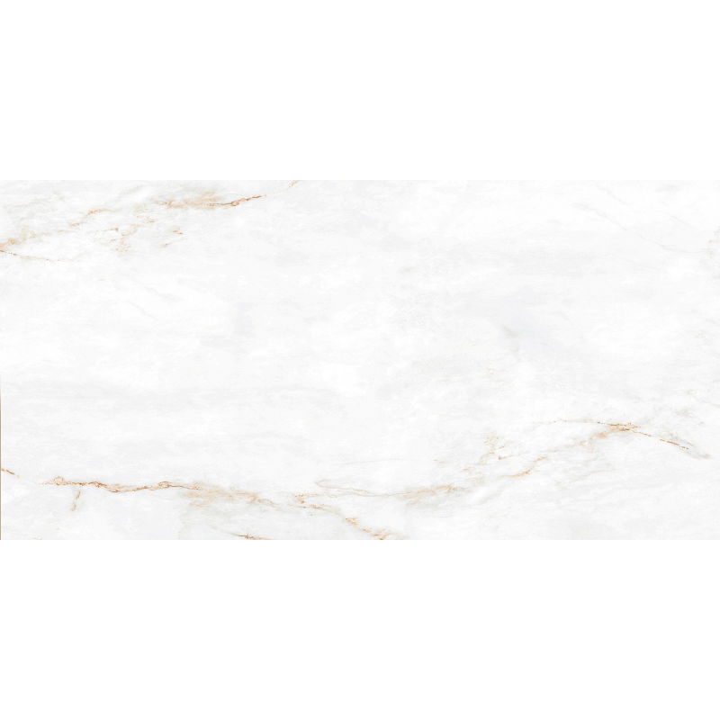 Mexen Brakel Échantillon blanc de grès émaillé rectifié G1, carreau sol-mur 120 x 60 cm, brillant - TL110-01-S