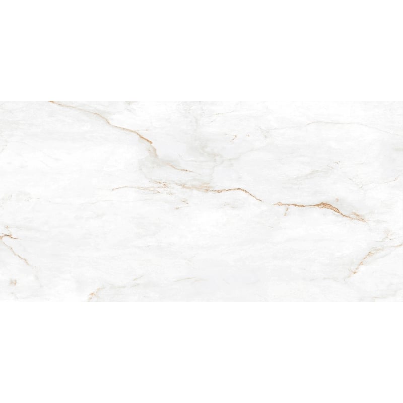 Mexen Brakel Échantillon blanc de grès émaillé rectifié. G1, carreau sol-mur, brillant - TL110-01-S