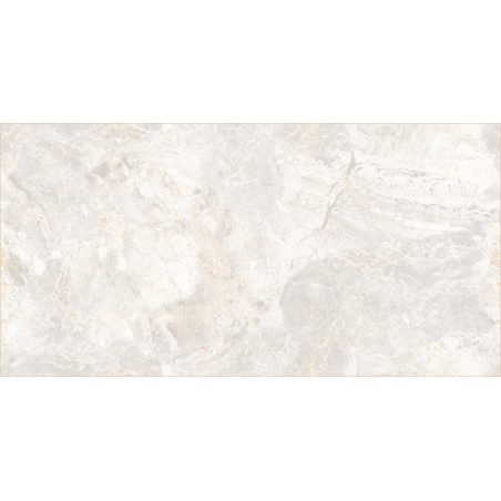 Mexen Orienta Échantillon de grès cérame émaillé rectifié Bianco G1, carreau pour sol et mur, brillant - TL115-00-S