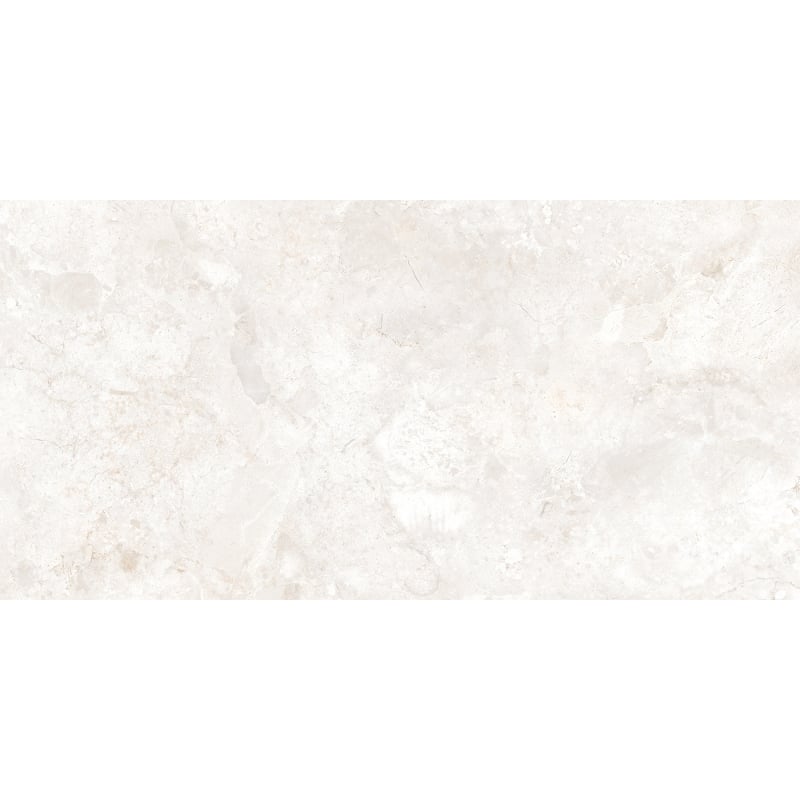 Mexen Tubac Échantillon de grès cérame vitrifié rectifié Bianco G1, carreau sol-mur, brillant - TL118-01-S