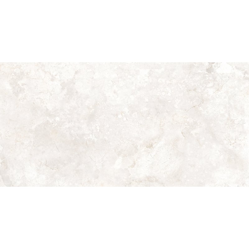 Mexen Tubac Échantillon de grès cérame vitrifié rectifié Bianco G1, carreau sol-mur, brillant - TL118-01-S