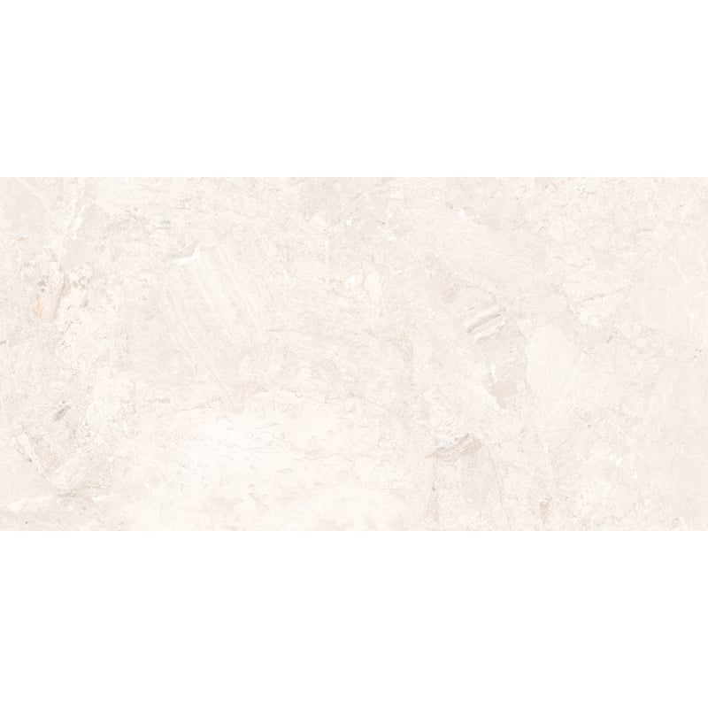 Mexen Artistic Échantillon de carreau de grès émaillé blanc rectifié G1, carreau de sol et mural, brillant - TL121-02-S