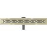Mexen Flat 360° M01 drain linéaire pivotant 70 cm, doré - 1520070-40