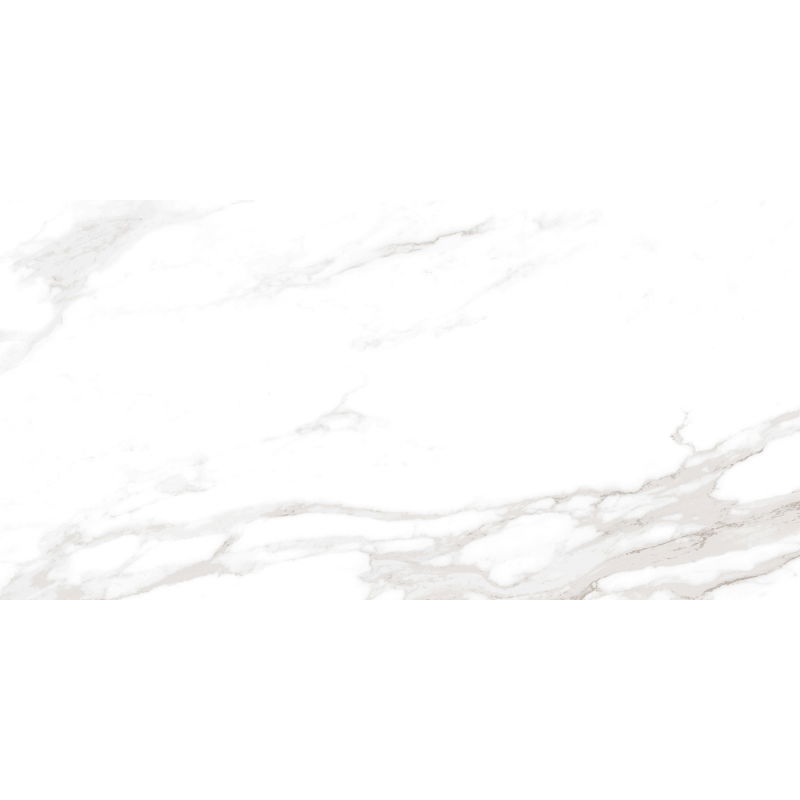 Mexen Belinda Exemple d'échantillon de grès cérame émaillé rectifié gris G1, carreau de sol et mural 120 x 60 cm, brillant