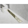 Mexen Flat 360° M01 drain linéaire pivotant 90 cm, doré - 1520090-40