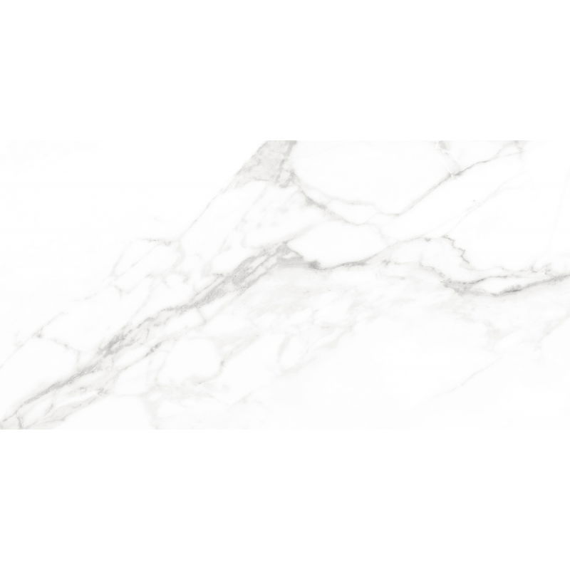 Mexen Agata Échantillon gris de grès émaillé rectifié G1, carreau de sol et mural 120 x 60 cm, brillant - TL144-01-S