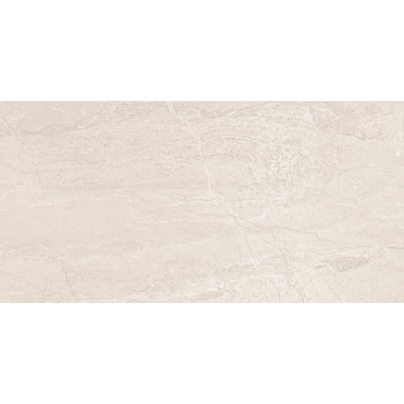 Mexen Homes Échantillon de grès émaillé rectifié Ivory, carreau de sol et mur, brillant - TL151-02-S