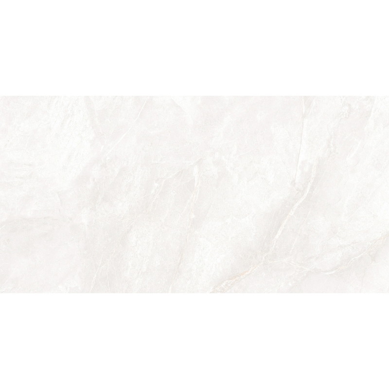 Mexen Walcey Bianco échantillon de grès émaillé rectifié G1, carreaux de sol et mur, brillant - TL150-00-S