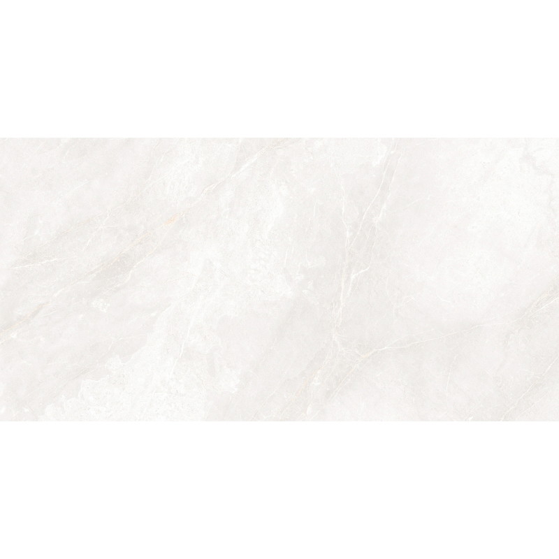 Mexen Walcey Bianco échantillon de grès émaillé rectifié G1, carreaux de sol et mur, brillant - TL150-00-S