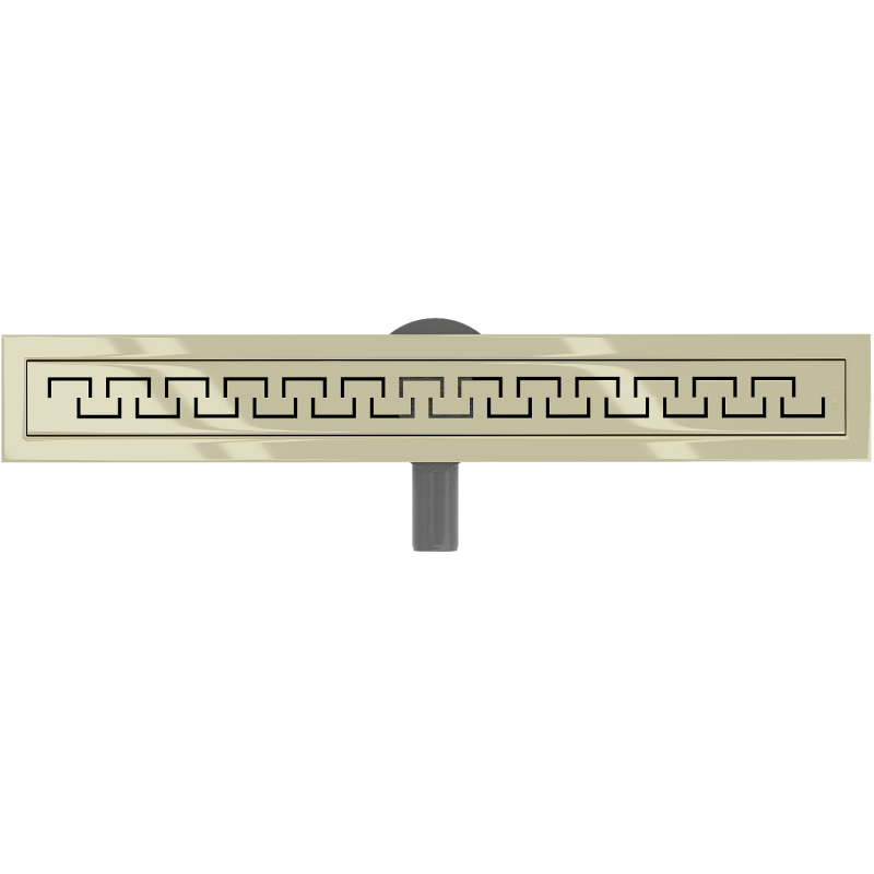 Mexen Flat 360° M15 caniveau linéaire rotatif 70 cm, doré - 1524070-40