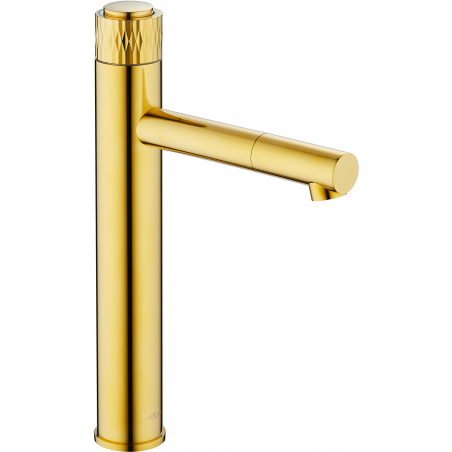 Mexen Diamond robinet de lavabo haut, Or - 71510-50