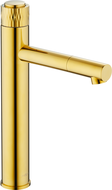 Mexen Diamond robinet de lavabo haut, Or - 71510-50