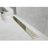 Mexen Flat 360° M08 drain linéaire pivotant 60 cm, doré - 1525060-40