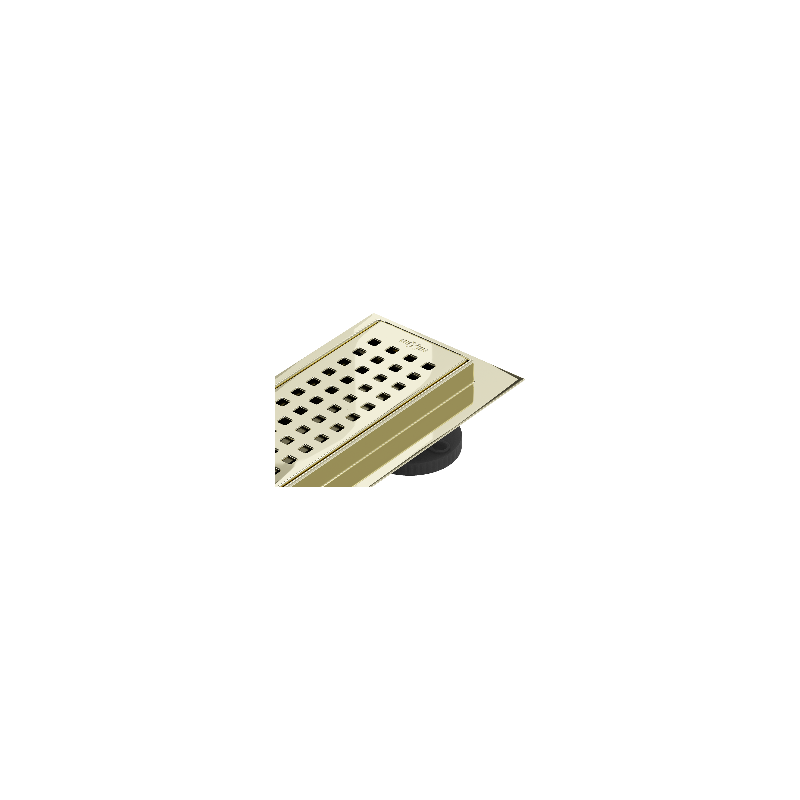 Mexen Flat 360° M08 drain linéaire pivotant 60 cm, doré - 1525060-40