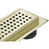 Mexen Flat 360° M08 drain linéaire pivotant 60 cm, doré - 1525060-40