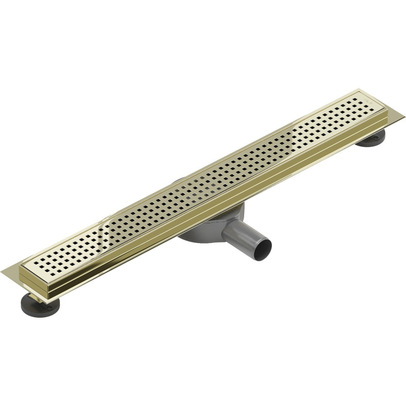 Mexen Flat 360° M08 canalisation linéaire rotative 70 cm, or - 1525070-40