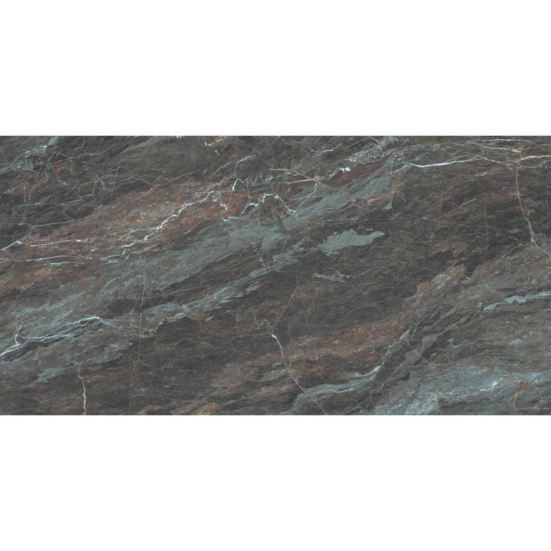 Mexen Sintra Verde échantillon de grès émaillé rectifié G1, carrelage sol-mur 120 x 60 cm, haute brillance - TL204-06-S