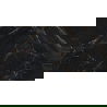 Mexen Marquino Échantillon de grès cérame émaillé rectifié noir G1, carreau sol-mur 120 x 60 cm, haut brillant
