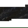 Mexen Marquino Échantillon de grès cérame émaillé rectifié noir G1, carreau sol-mur 120 x 60 cm, haut brillant