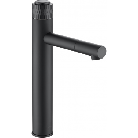 Mexen Diamond robinet de lavabo haut, Noir - 71510-70