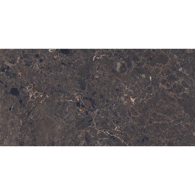 Mexen Slik Emperador Échantillon brun de grès cérame émaillé rectifié G1, carreau sol-mur, haute brillance - TL207-00-S