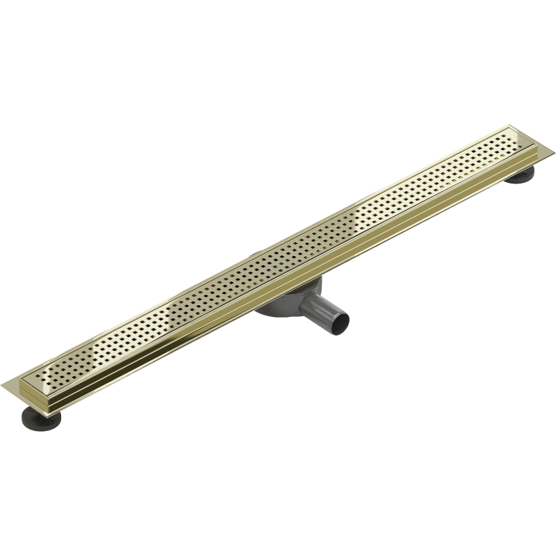 Mexen Flat 360° M08 canalisation linéaire rotative 80 cm, or - 1525080-40