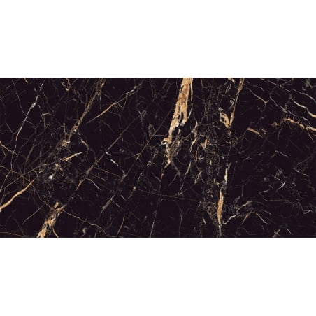 Mexen Python Échantillon d'or de grès émaillé rectifié G1, carreau mural et de sol 120 x 60 cm, haute brillance