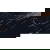 Mexen Fossil Échantillon noir de grès cérame émaillé rect. G1, carreau de sol et mural 120 x 60 cm, haute brillance - TL213-00-S