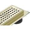 Mexen Flat 360° M08 drain linéaire pivotant 90 cm, doré - 1525090-40