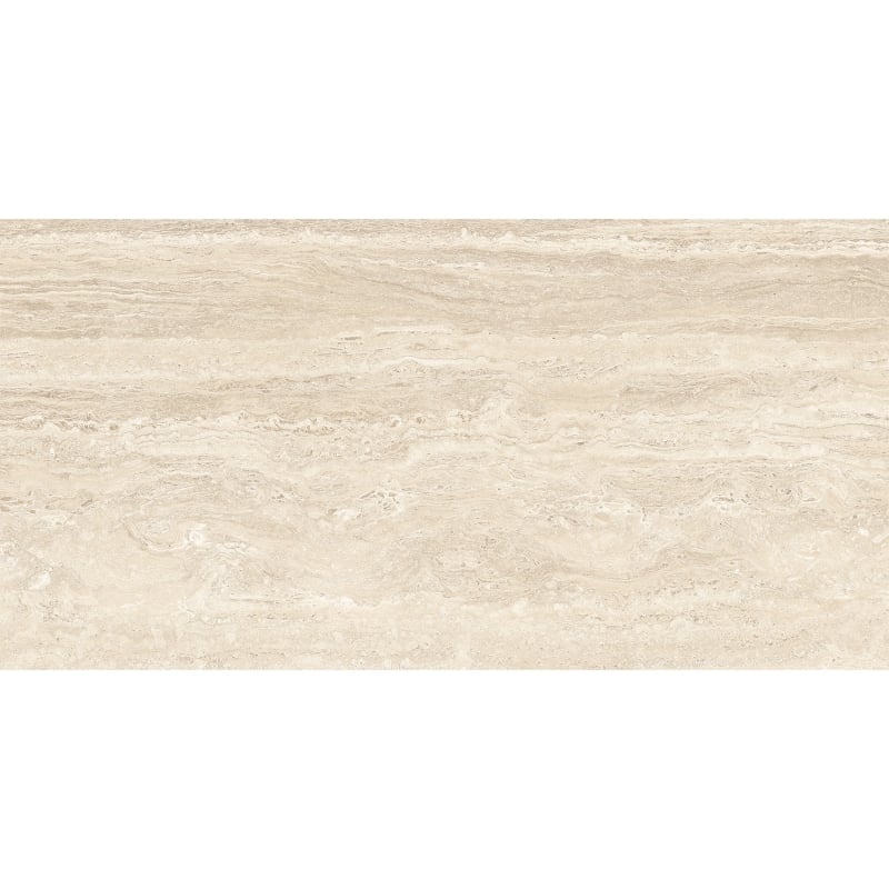 Mexen Neo Travertino Échantillon crème de grès émaillé rectifié. G1, carreau de sol et mur, mat - TL302-02-S