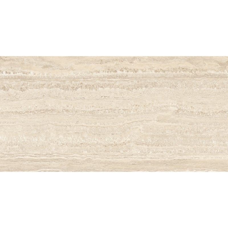 Mexen Neo Travertino Échantillon crème de grès émaillé rectifié. G1, carreau de sol et mur, mat - TL302-02-S