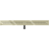 Mexen Flat 360° M18 écoulement linéaire pivotant 90 cm, doré - 1523090-40