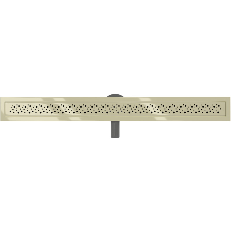 Mexen Flat 360° Caniveau de douche linéaire rotatif M12 90 cm, doré - 1521090-40