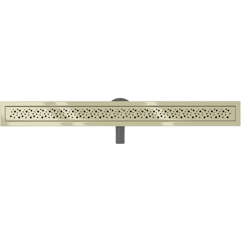Mexen Flat 360° M12 caniveau linéaire rotatif 80 cm, doré - 1521080-40