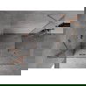 Mexen Mist H Duo cabine de douche pliante 85 x 70 cm, transparent, cuivre brossé - 8A5-085L-070P-65-00